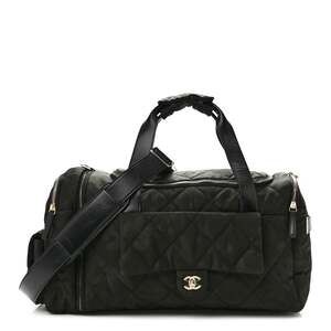 Chanel Nylon Calfskin Quilted Coco #325282C89B